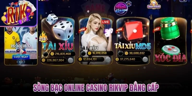 Rikvip | Link Tải Rik Vip Game Bài Đổi Thưởng IOS/Android 10 Sòng bạc online Casino Rikvip đẳng cấp